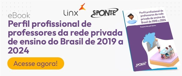 Perfil profissional de professores da rede privada de ensino do Brasil de 2019 a 2024 | Sponte