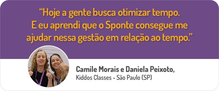 Case de sucesso Sponte na Kiddos Classes | Sponte