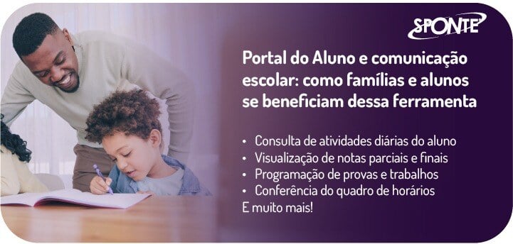 Portal do aluno e comunicação escolar | Sponte