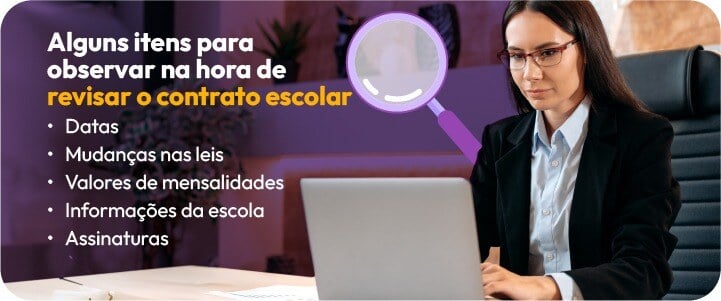 Revisão de contrato de prestação de serviços educacionais | Sponte